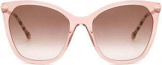 Carolina Herrera HER 0091/S L93/HA Womens Sunglasses Pink Size 56