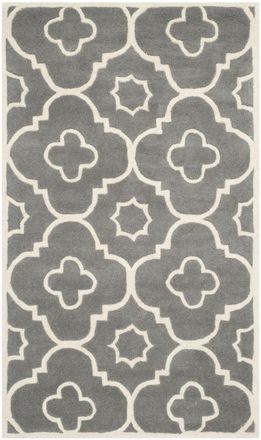 Safavieh Alfombra lana grigio/neutrale 122 x 183 cm