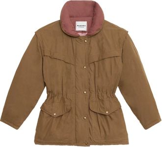 Isabel Marant Dames, Jassen, Bruin, Maat: S Katoen