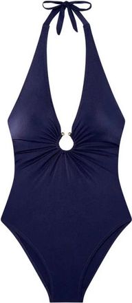 Pain De Sucre Leven One-piece Badpak - Dames - Badpakken - Blauw - S - Badmode