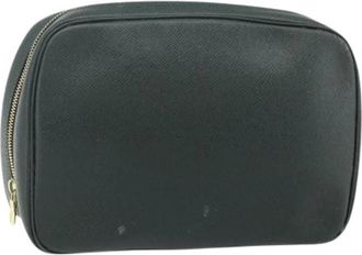 Louis Vuitton Pre-owned Clutches, female, Green, Size: ONE SIZE Pre-owned Taiga Clutch Bag