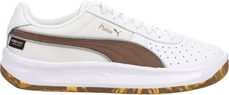 Puma Mens Gv Run Along Cordura Lace Up Sneakers Shoes Casual - Brown, White, Brown, 7.5 UK