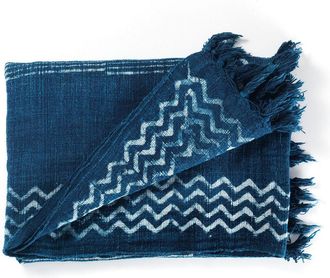 Oresteluchetta Blanket YANTRA BLUE 180x125