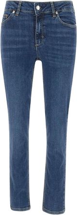 Liu Jo Bottom Up Ideal broek met vijf zakken - Blauw