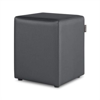Happers Happers - Puff Cubo Polipiel Gris 1 unidad Gris