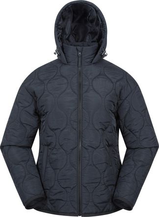 Mountain Warehouse Dames/Dames Flora Gewatteerde Jas (Zwart)