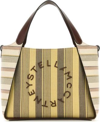 Stella McCartney Stella Mccartney Printed Fabric Stella Logo Handbag