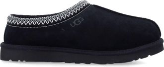 UGG Tasman Leather Suede Shearling Mules