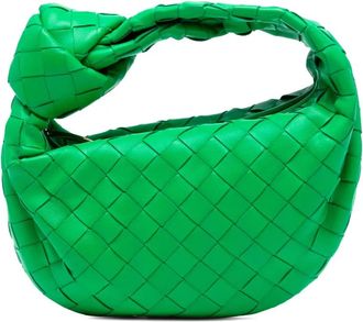 Bottega Veneta 2012-2025 Mini Nappa Intrecciato Jodie hobo bag - Groen