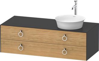 Duravit Duravit - Tulip Blanco, Mueble De Ba&ntilde;o Colgado En La Pared, Ancho