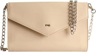 Nero Giardini Tassen, Dames, Beige, ONE Size, Stijlvolle Crossbody Handtas
