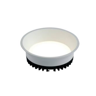 Netlighting Xanto Integrated LED Round Recessed Downlight White 5000K
