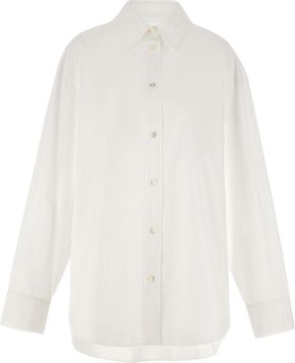 Isabel Marant White Fabriza Logo Shirt