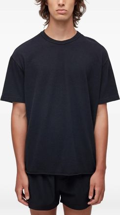 Osklen T-shirt met gehaakt detail - Zwart