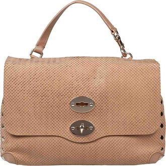 Zanellato Postina Amoretto S Handbag In Beige Leather