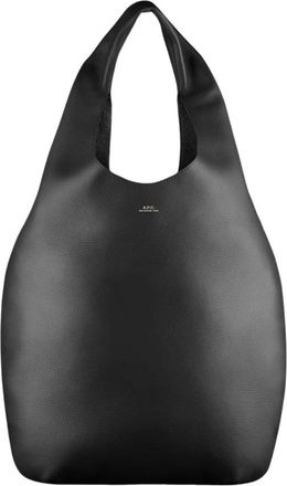 A.P.C. Tote Bag - Dames - Handtassen - Zwart - ONE Size - Leer - Tassen