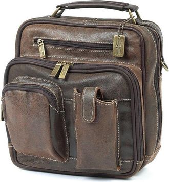 Claire Chase 608729126300 Jumbo Backpack, Distressed Brown