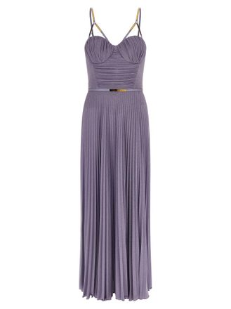 Elisabetta Franchi Purple Red Carpet dress