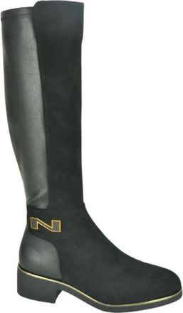 Nathan-Baume Schoenen, Dames, Zwart, 38 EU, Zwart Bot + Gar. 3cm