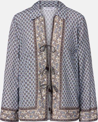 Veronica Beard Eva printed blouse