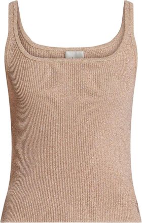 Aje Canotta con ricamo - Rosa