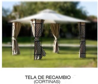 Papillon Tela Recambio Cortinas De Pergola Sagres, Tela Recambio Para Pergola- Recambio Para Las Cortinas De La Pergola.- Realizado En Poliester.- Gramaje 140 