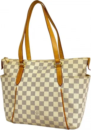 Louis Vuitton White Tote Bag (Pre-Owned)