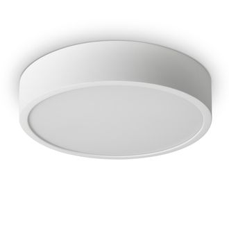 Paco Home Paco Home - L&aacute;mpara Led Plaf&oacute;n Deco Sal&oacute;n Dormitorio Comedor Despacho Moderno Blanco 1, &Oslash;30cm