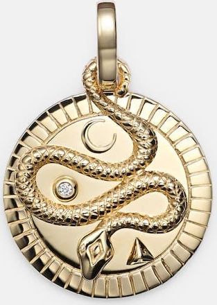 Foundrae Wholeness Medium pendant with diamonds
