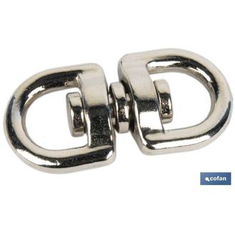 cofan Cofan Torniquete Giratorio Niquelado 13x13mm Caja 50 Unid