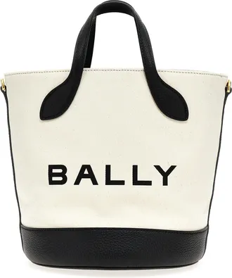 トートバッグ Bally Women's Crystalia Mini Bag Ivory WAM061CV011-I135O Bally Women's Bally Crystalia Tote Bag - White | Coggles