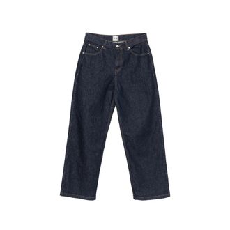 Arte Logo-embroidered Belt-loop Jeans