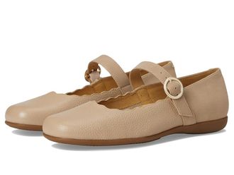 Trotters Sugar Womens Flat Shoes Nude : 10.5 N (AA), Full Grain leather