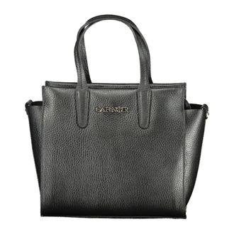 Caf&egrave;noir Handbags, female, Black, Size: ONE SIZE Two-handle Bag