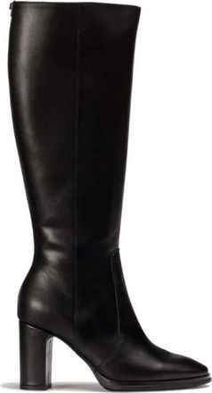 Wonders Schoenen, Dames, Zwart, 40 EU, Leer, Heeled Boots