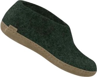 Glerups dk Pantofola con suola in pelle - - Shoes - unisex - Verde - 42 EU