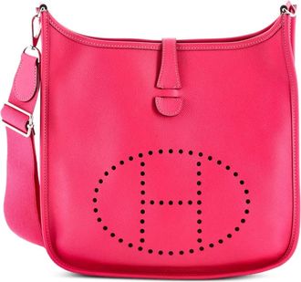 Herm&egrave;s Evelyne Bag Gen III Epsom PM crossbody bag - Roze