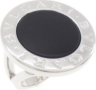 Bulgari White Gold White Gold (18K) Band Ring (Pre-Owned)