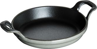 Staub Cast Iron 7.5-inch Round Gratin Baking Dish