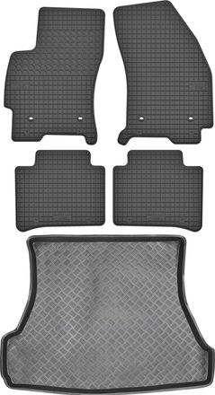 OEM Juego De Alfombrillas De Goma Para Coche Y Alfombrilla Para Maletero Para Ford Mondeo Iii Hatchback/sed&aacute;n (2000-2007)