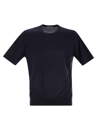 John Smedley Kempton Cotton Crew Neckpullover