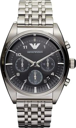 Emporio Armani Accessoires, Heren, Grijs, ONE Size, Horloges
