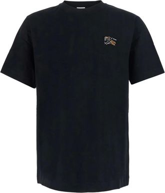 Burberry Heren, Tops, Zwart, Maat: S Katoen