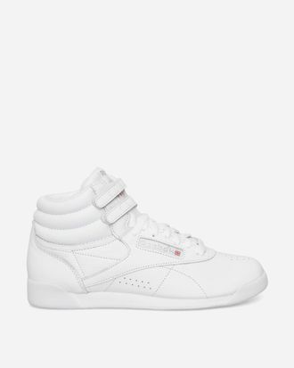 Reebok Women s Freestyle Hi Sneakers Intense White / Silver