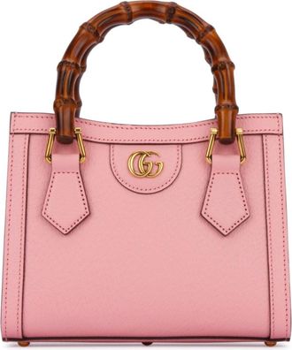 Gucci Light Pink logo-plaque Satchel