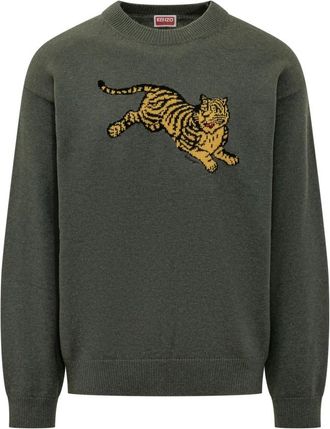Kenzo Uomo, Maglie, Verde, XL, new