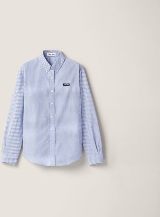 Miu Miu Checked shirt