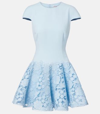 Self Portrait Lace minidress