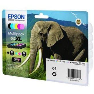 Epson Tinta Bk/c/m/y/c Claro / M Claro Claria Photo Hd Ink Expression Photo Xp-950 - 24xl (multipack 6)