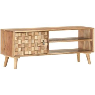 vidaXL Vidaxl - Furniture Limited - Mueble Para Tv De Madera Maciza De Acacia